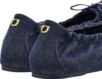 Joelle Denim Ballet Flat