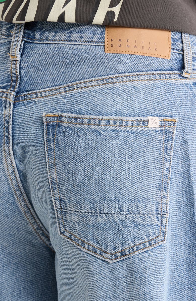 PacSun Brooks Baggy Jeans, Alternate, color, Medium Indigo