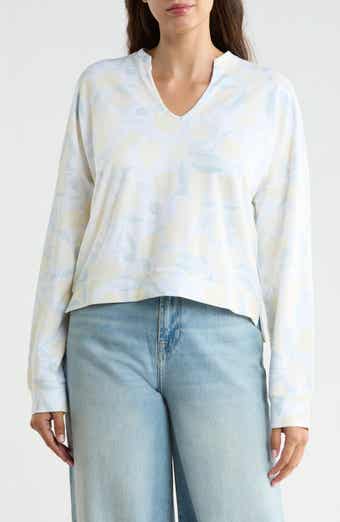 Alessia Lemon Cotton Blend Pullover