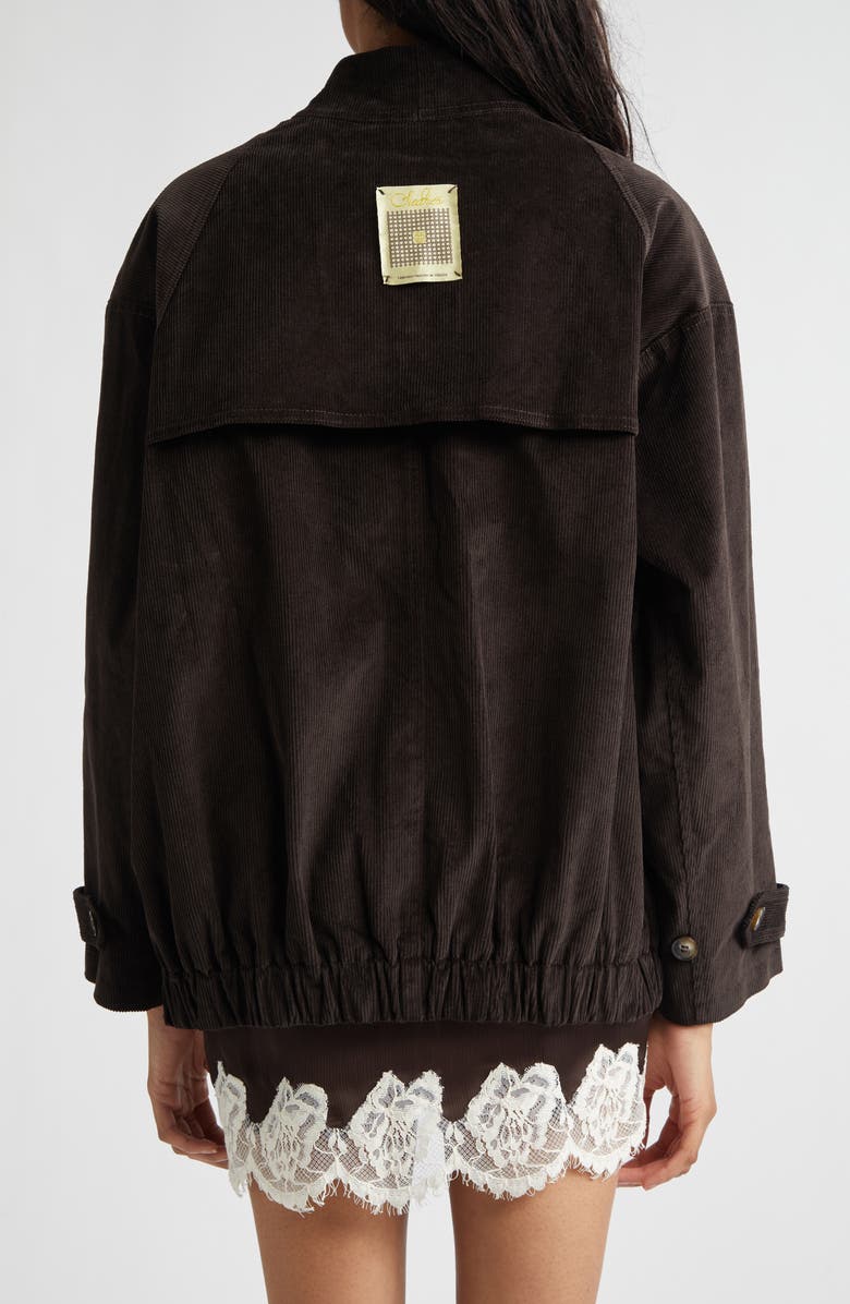 Siedrés Polca Stretch Corduroy Jacket, Alternate, color, Dark Brown