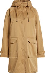 Bernardo Water Resistant Hooded Jacket