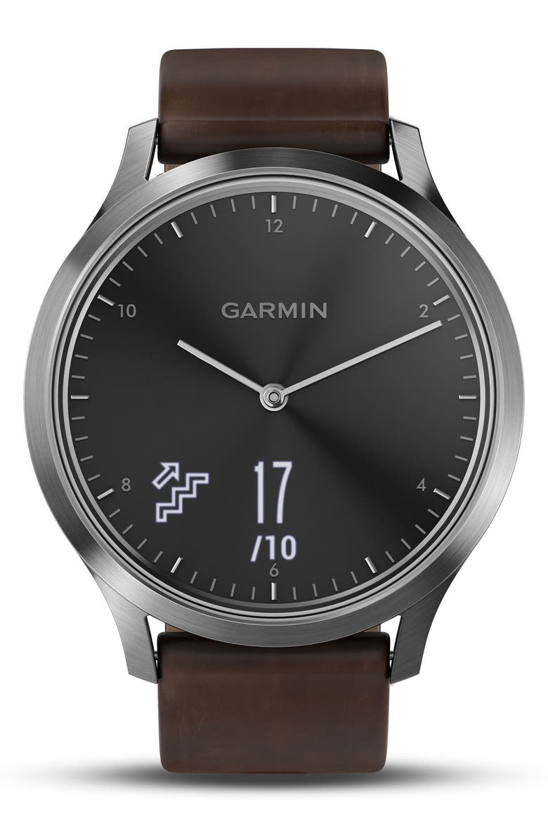 Garmin Vivomove HR Hybrid Smart Watch, 43mm, Alternate, color,