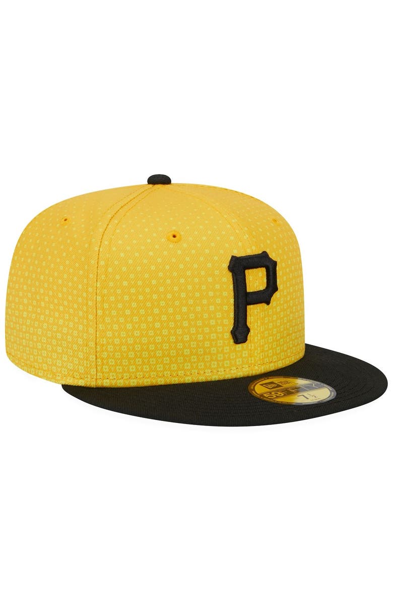 New Era Men's New Era  Gold/Black Pittsburgh Pirates 2023 City Connect 59FIFTY Fitted Hat, Alternate, color, Gold