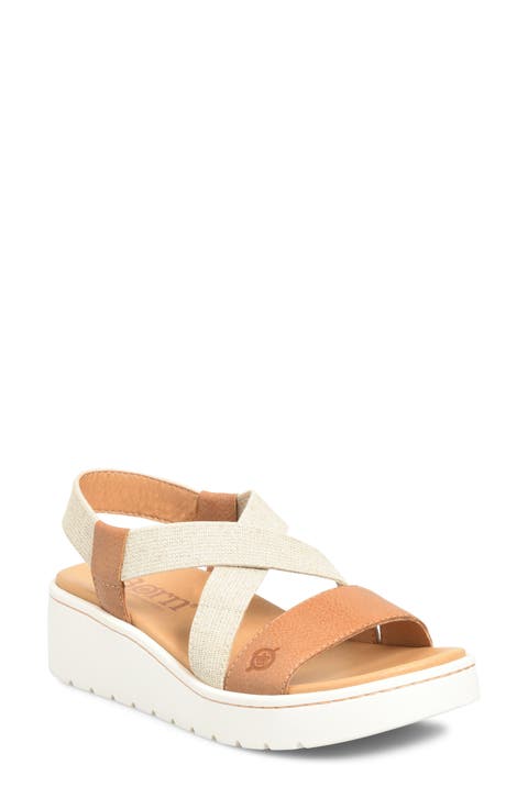 Kasady Ankle Strap Platform Wedge Sandal (Women)