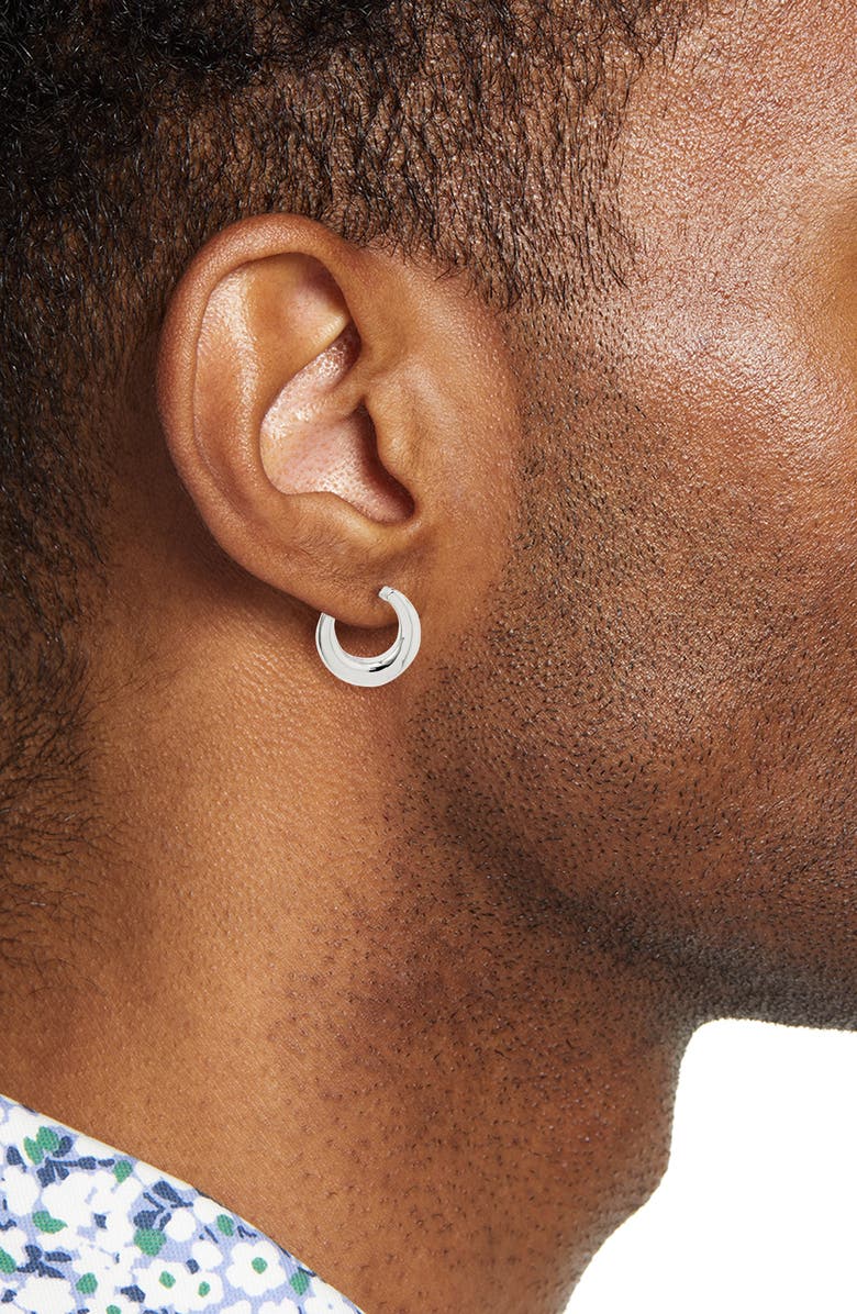 Nordstrom Tapered Huggie Hoop Earrings, Alternate, color,