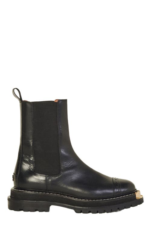 SANDRO Ankle boots with notched sole in Black  product