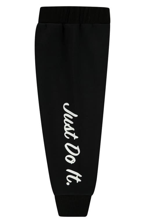 Nike Swoosh Spirit Track Jacket & Pants Set In Black