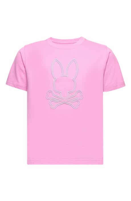 Psycho Bunny Kids' Durango Embroidered Cotton Graphic T-Shirt