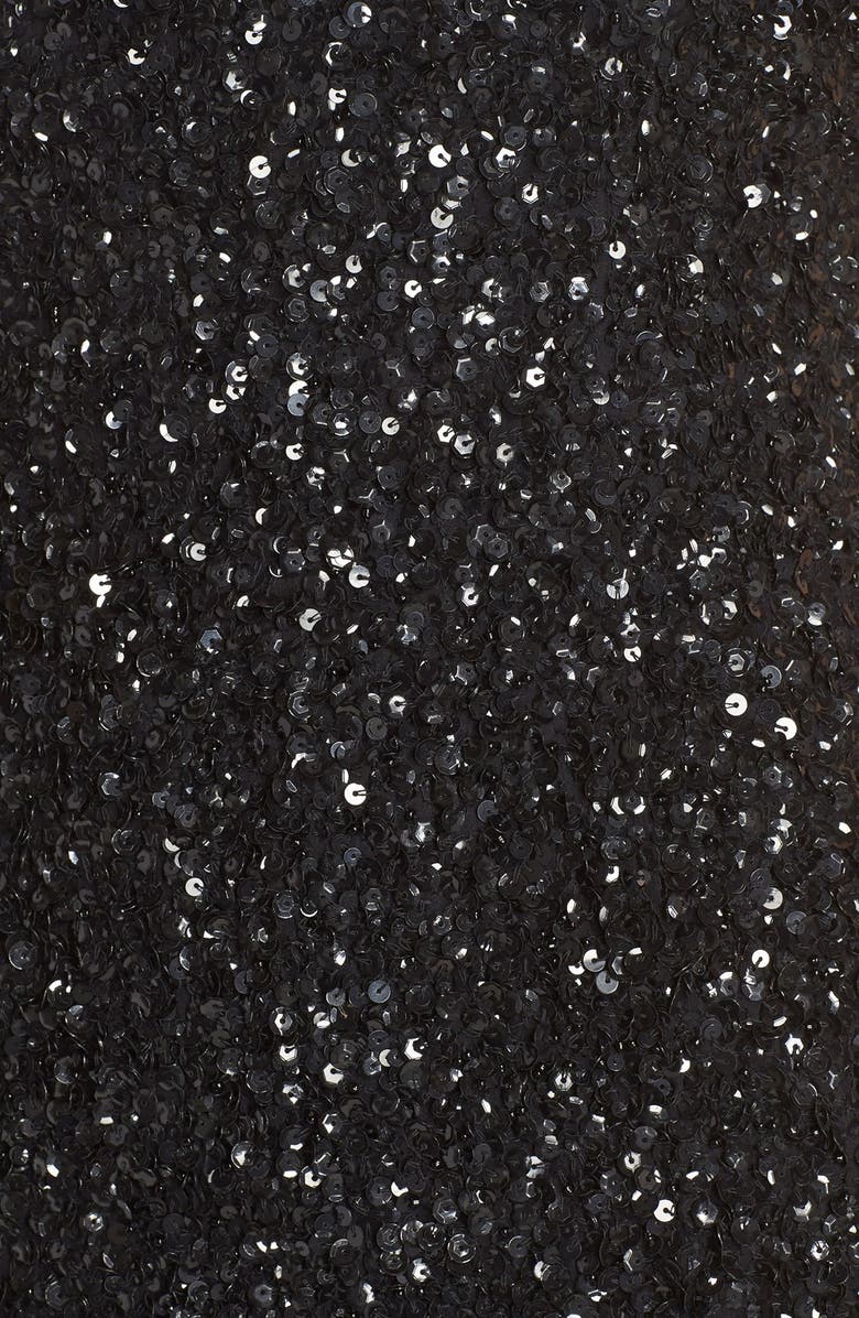 Parker Black Parker 'Serena' Sequin Silk Body-Con Dress, Alternate, color, 