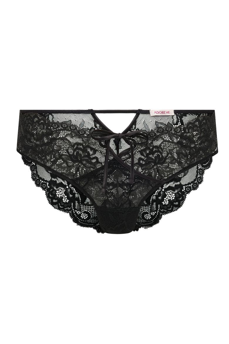 Yrene Cheeky Panties, Alternate, color, Black