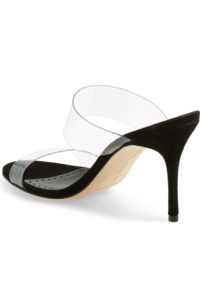 Manolo Blahnik Scolto Transparent Strap Sandal, Alternate, color,