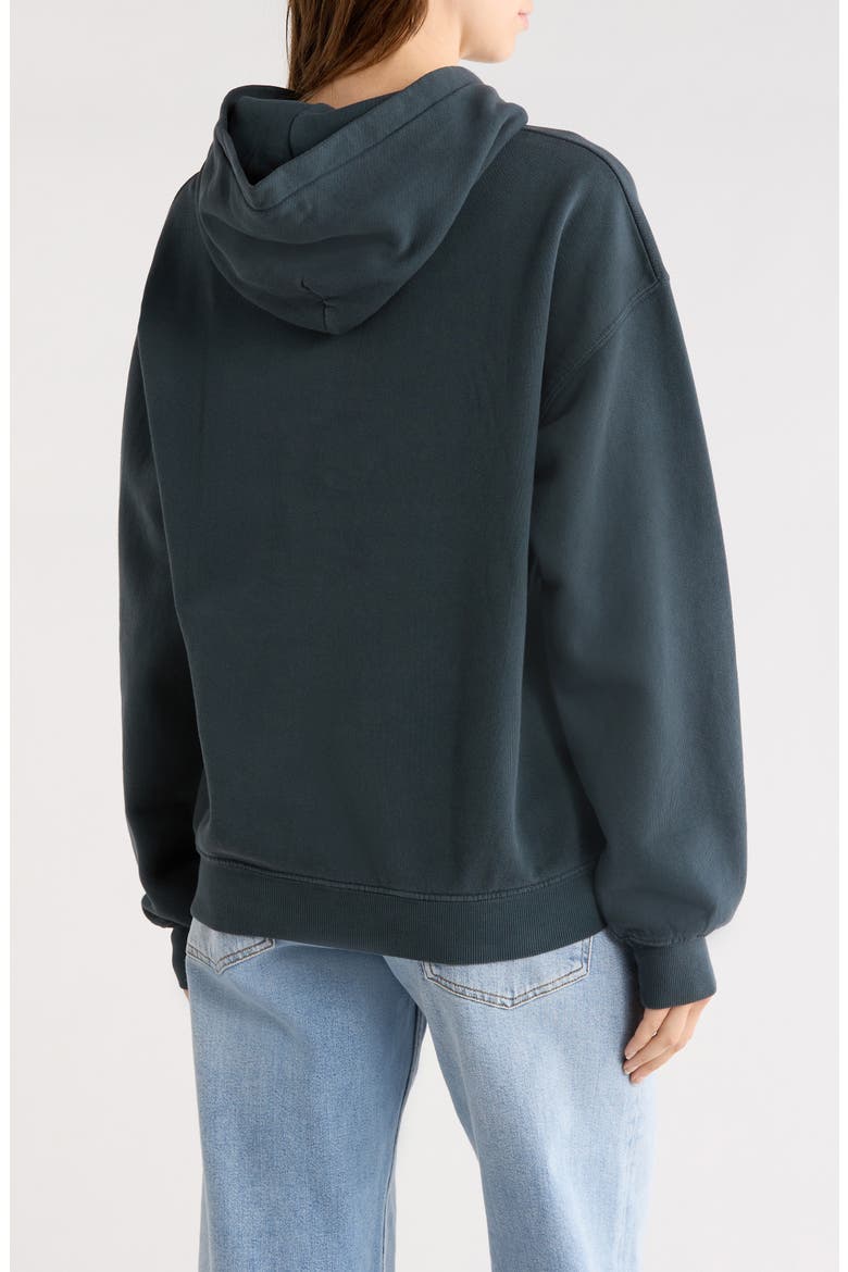 Olivia Rodrigo 'Guts' Album Cover Fleece Graphic Hoodie, Alternate, color, VINTAGE BLACK