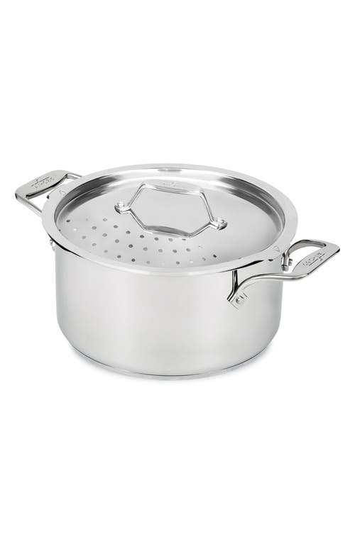 All-clad Simply Strain 6-quart Multipot With Strainer Lid