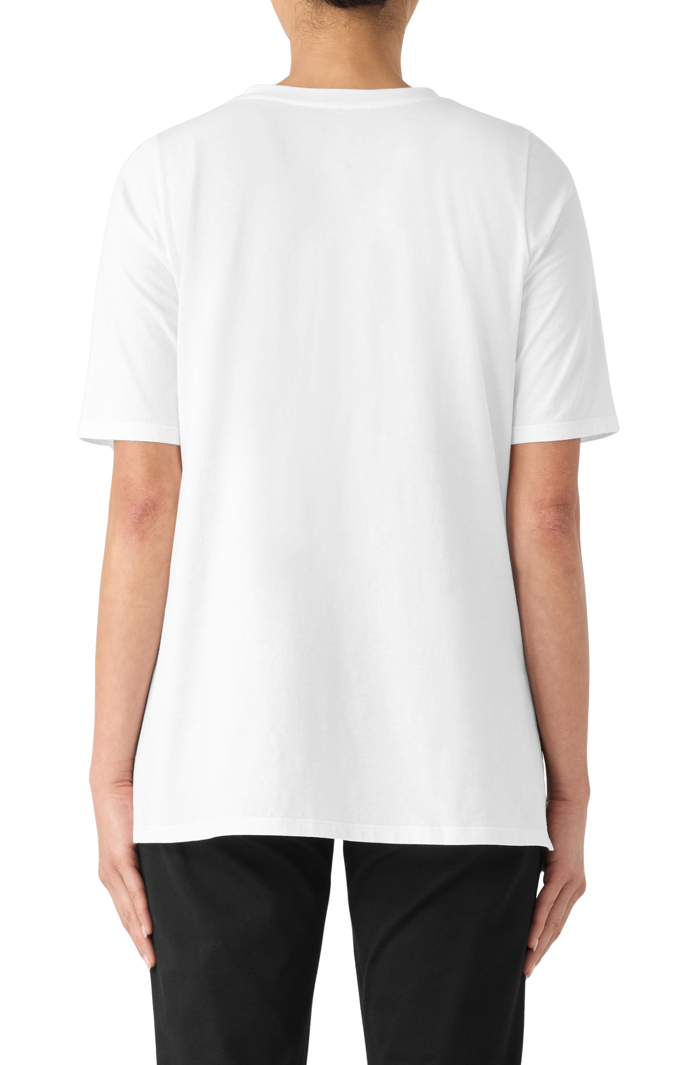 Crewneck Organic Cotton T-Shirt - image 4