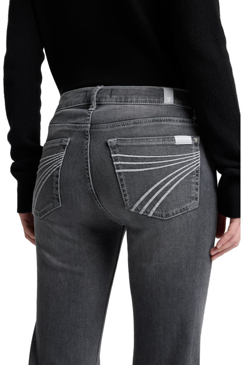 Dojo Tailorless Mid Rise Flare Jeans, Alternate, color, QUINCY