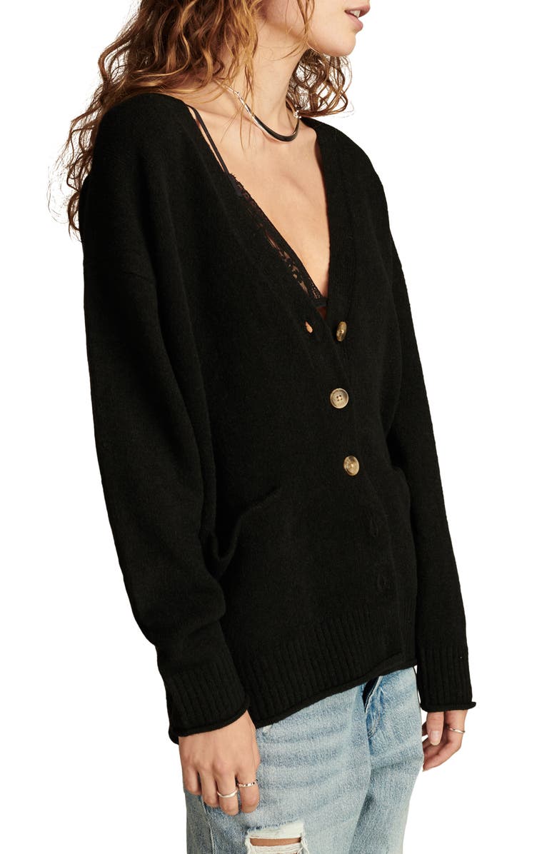 Lucky Brand Slouchy Cardigan, Alternate, color,