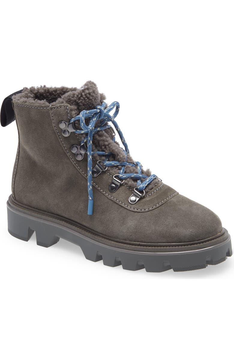 rag & bone Quest Genuine Shearling & Suede Boot, Main, color,