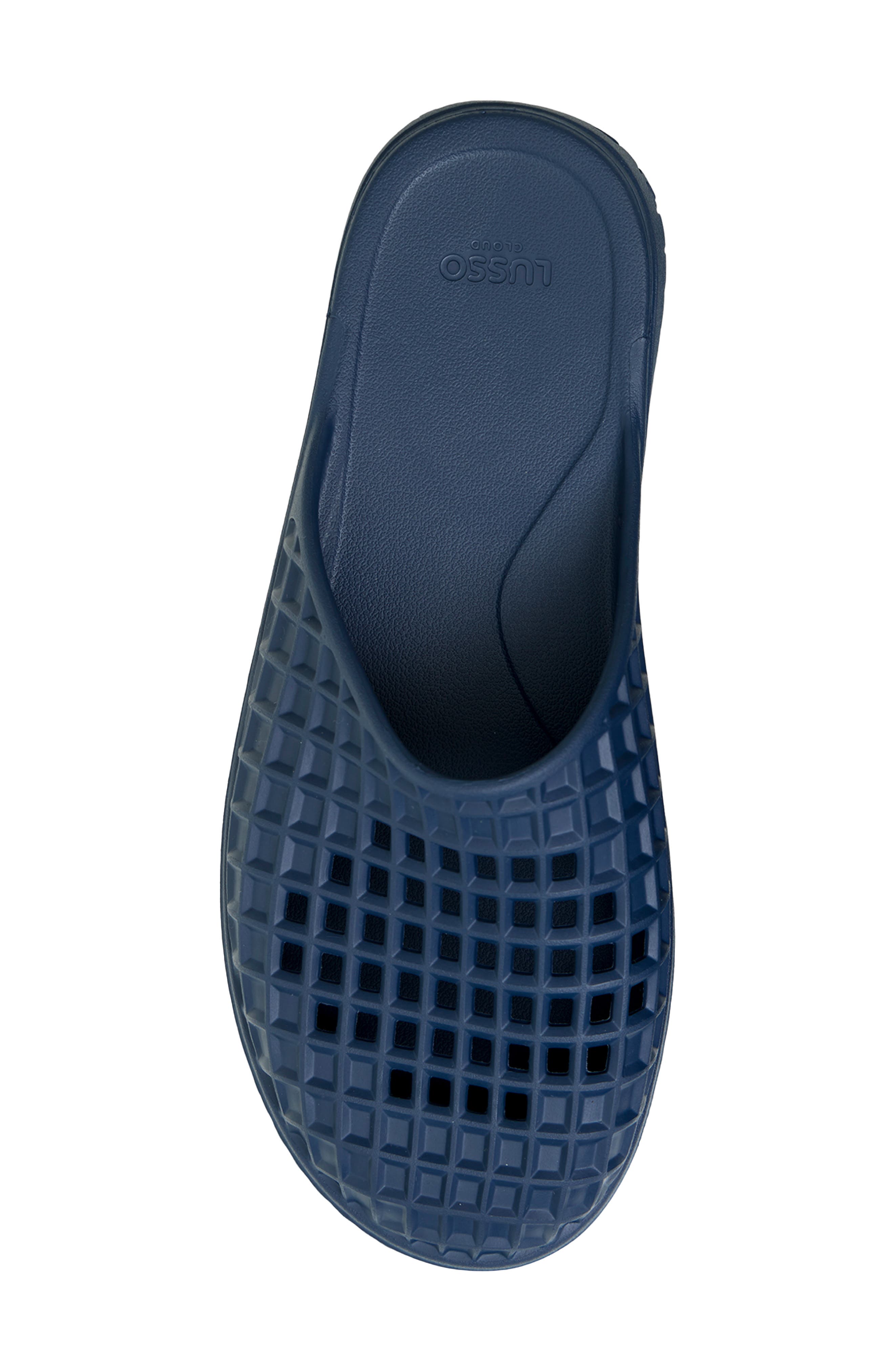 Rosa Slide, Alternate, color, INDIGO