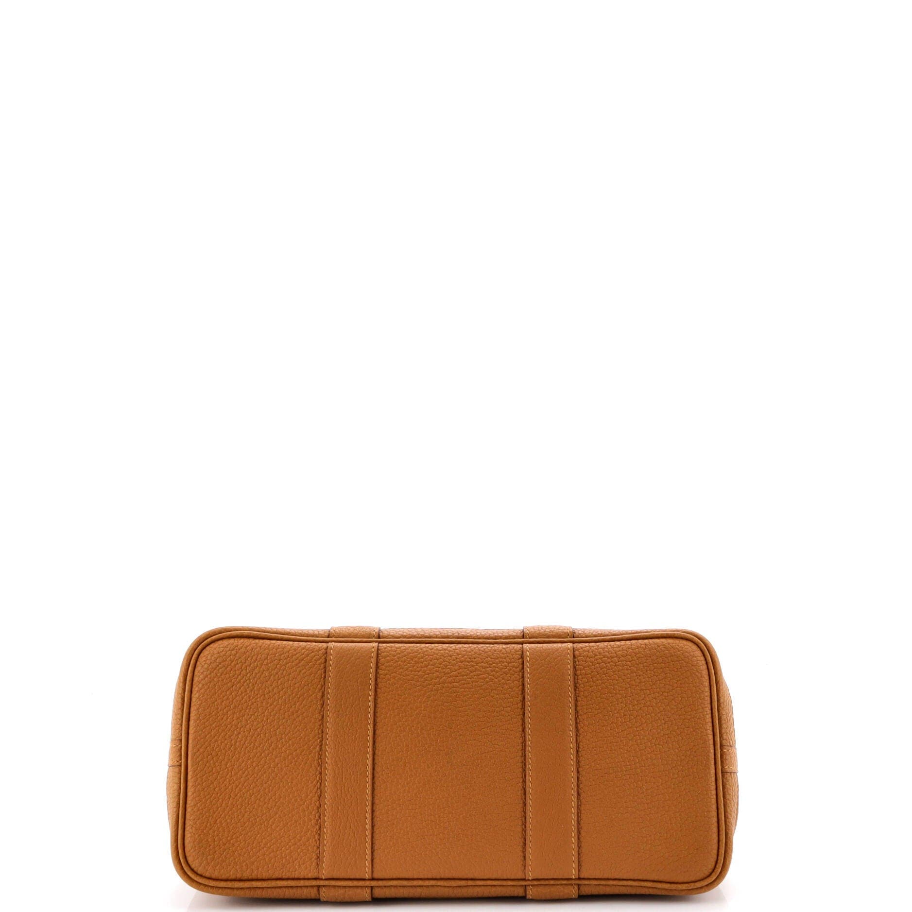 Pre-Owned Hermes Garden Party Tote Leather 30, Alternate, color, Sesame