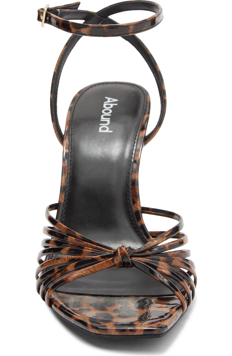 Abound Dulce Ankle Strap Sandal, Alternate, color, Brown Dark Leopard