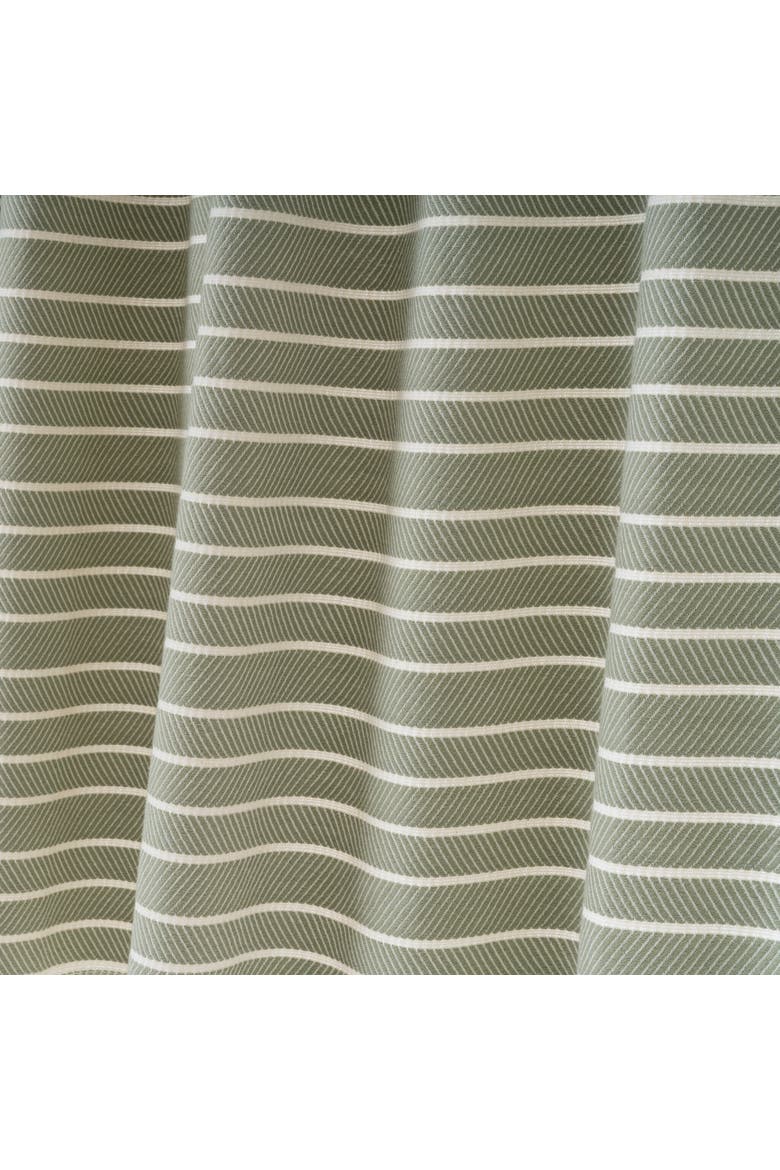 Cloud Soft Turkish Cotton Shower Curtain, Alternate, color, Sage Green
