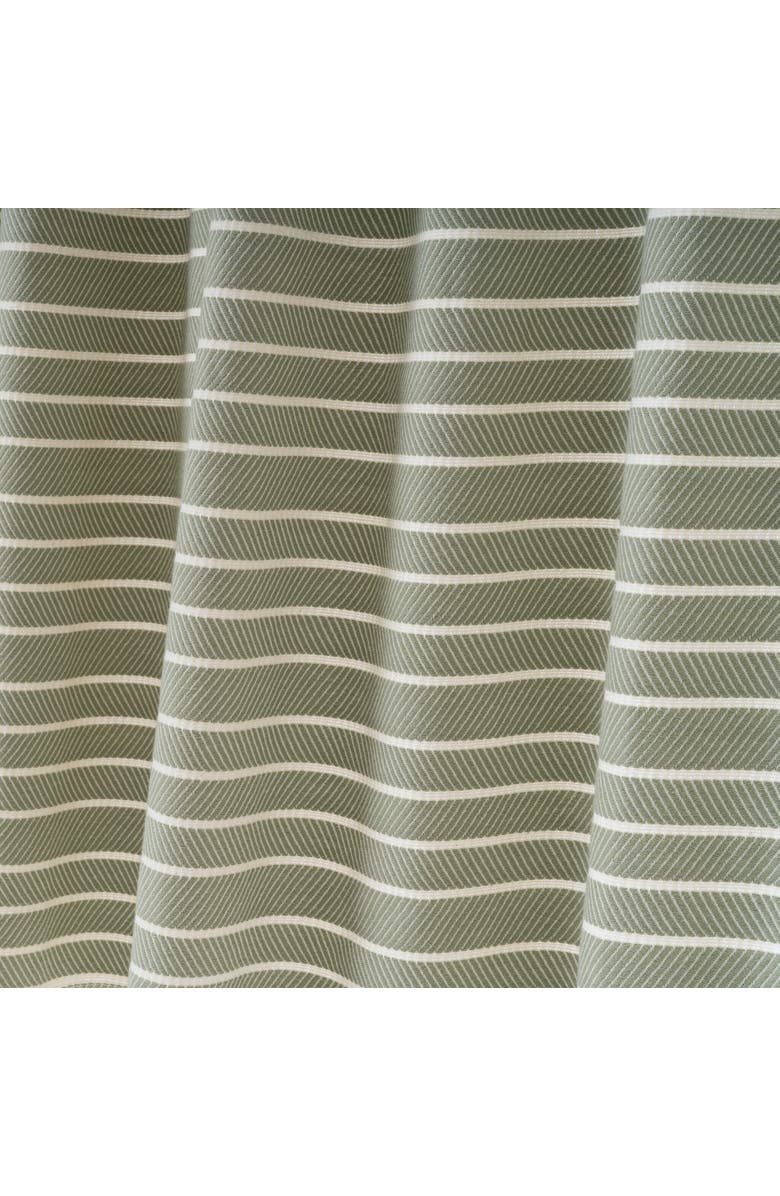 Oliviera Home Cloud Soft Turkish Cotton Shower Curtain, Alternate, color, Sage Green
