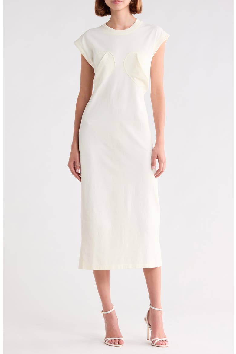 Seamed Up Knit Dress, Main, color, ANTIQUE WHITE