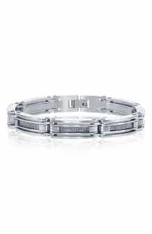 BLACKJACK Matte & Polished Mesh Bracelet