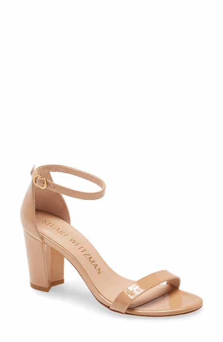 NearlyNude Ankle Strap Sandal