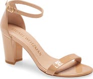 Stuart Weitzman NearlyNude Ankle Strap Sandal