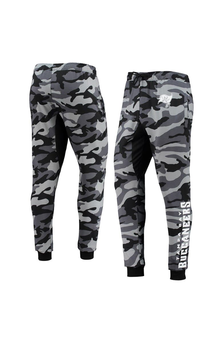 FOCO Men's FOCO Black Tampa Bay Buccaneers Camo Jogger Pants, Alternate, color, 