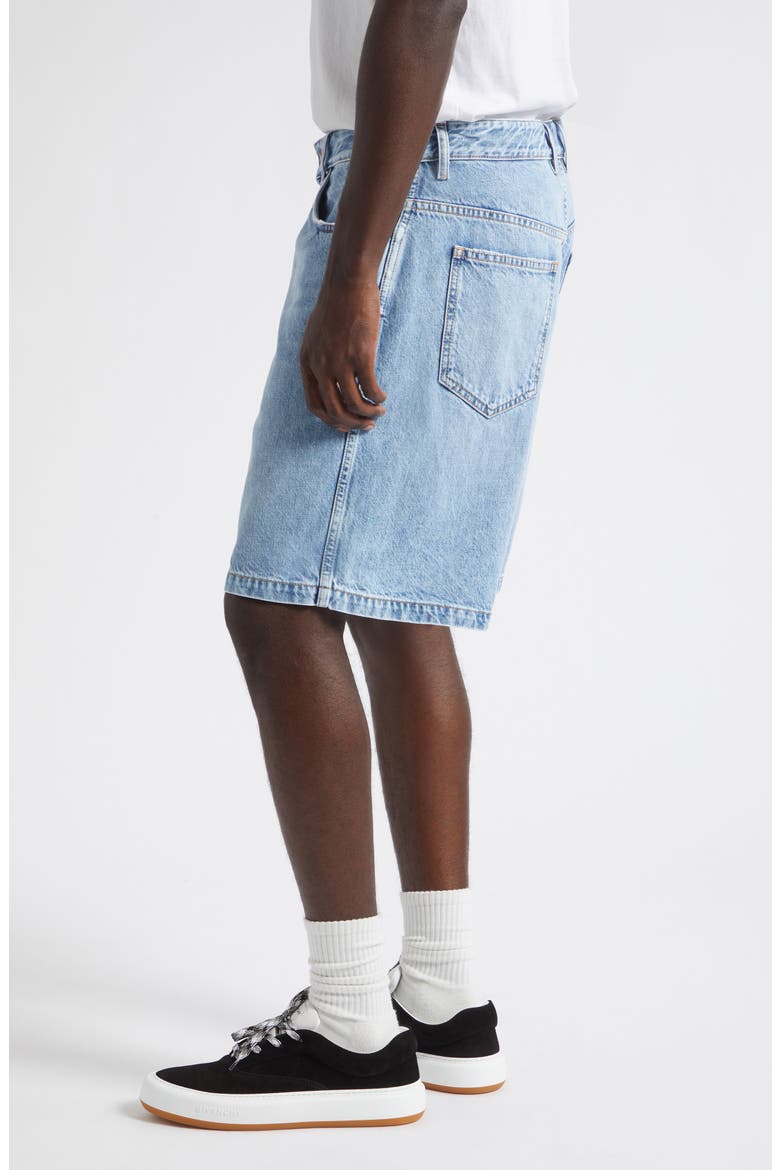 Denim Shorts, Alternate, color, LIGHT BLUE