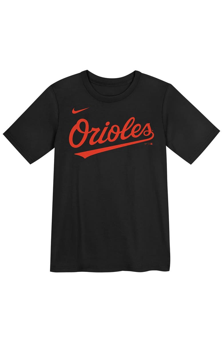 Nike Preschool Nike Jackson Holliday Black Baltimore Orioles  Name & Number T-Shirt, Alternate, color, 