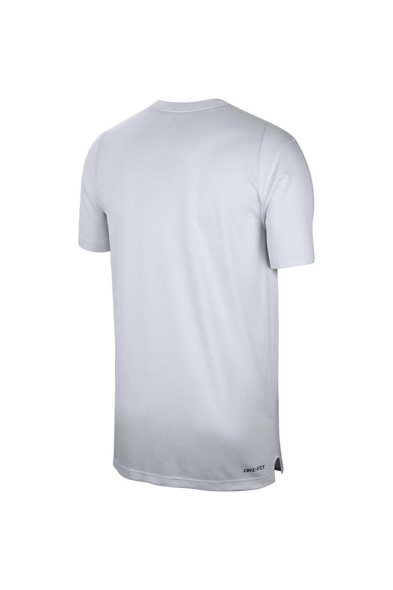 Men's Nike  White Georgia Bulldogs Sideline Coaches Performance Top, Alternate, color, White