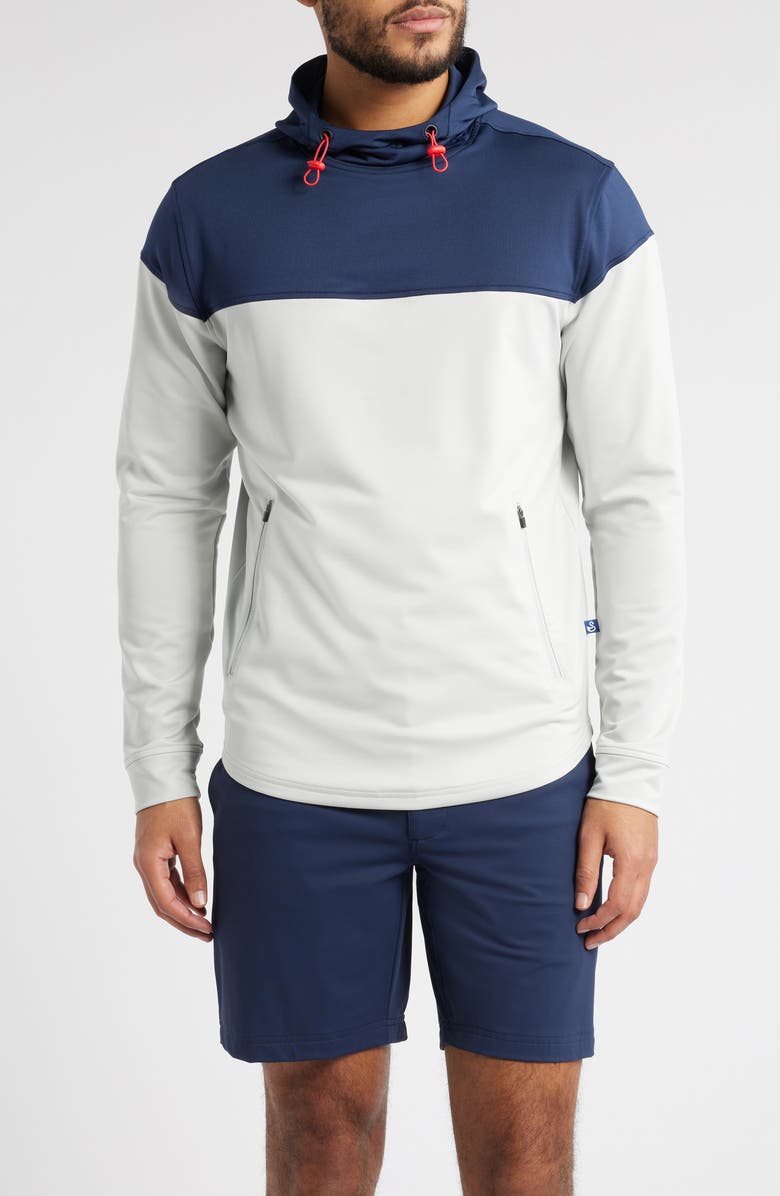 Swannies Yorobe Colorblock Golf Hoodie, Main, color, 