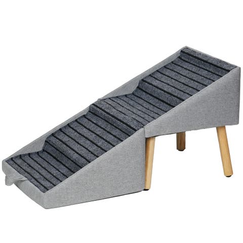 2-in-1 Pet Ramp And Ottoman