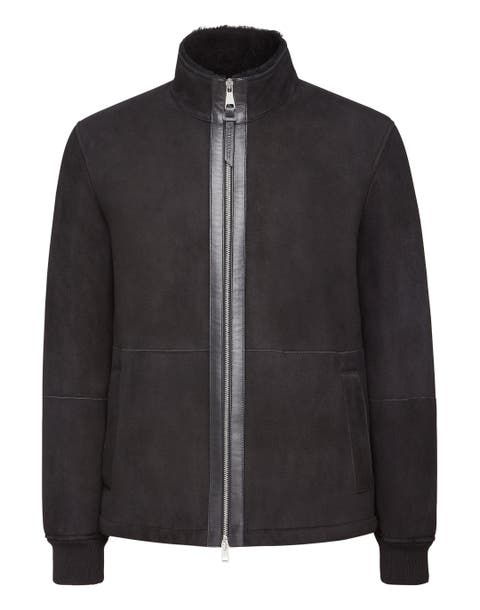 Shearling Jacket Crest Men