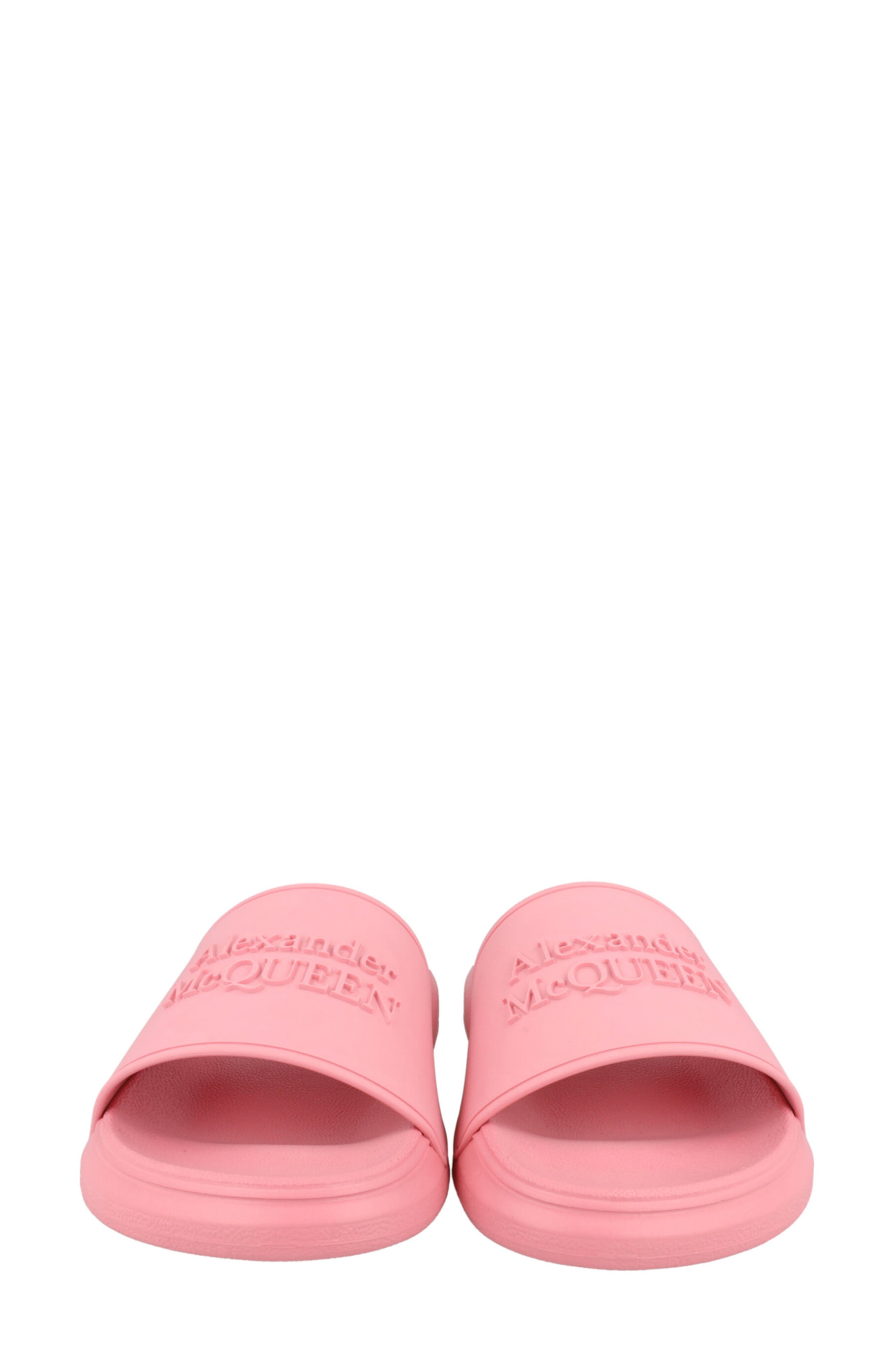 McQueen Logo Slide Sandal, Alternate, color, 
