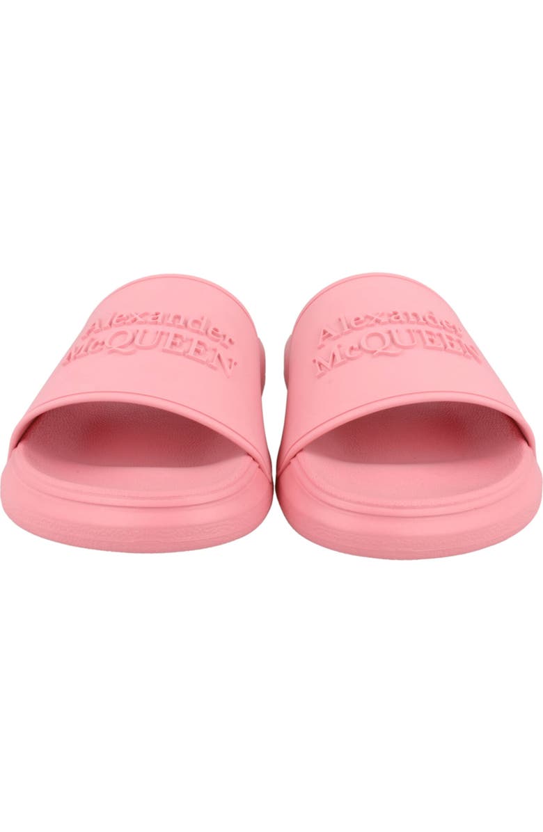 McQueen Logo Slide Sandal, Alternate, color,