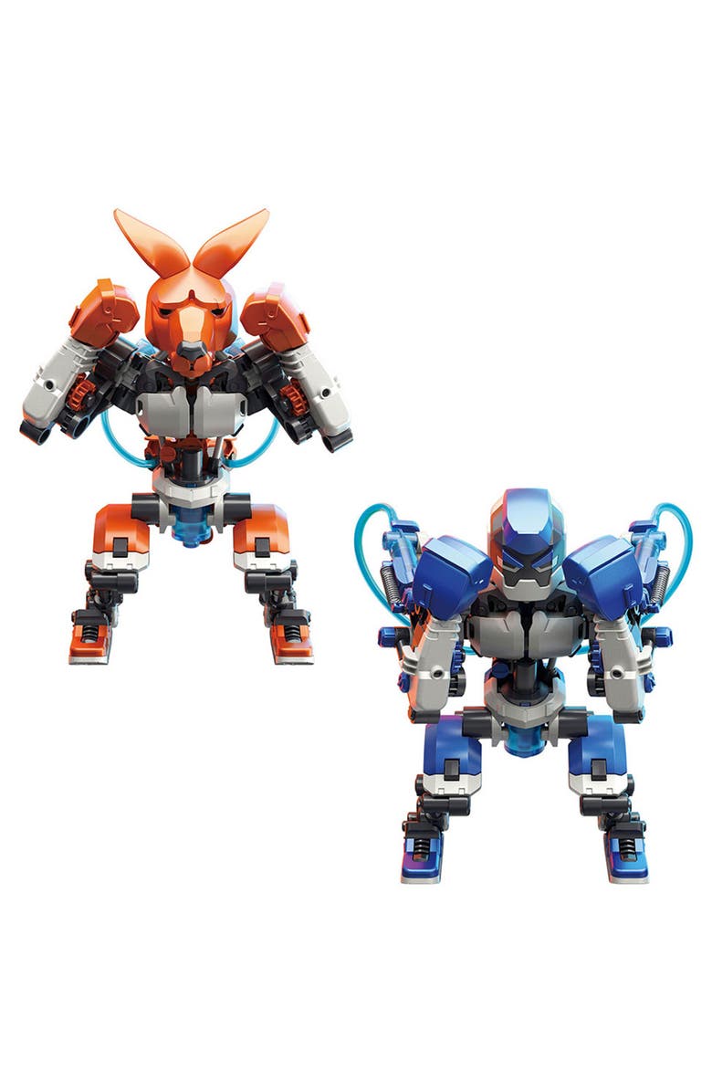 Thames & Kosmos Hydraulic Boxing Robots Playset, Alternate, color, Orange Multi