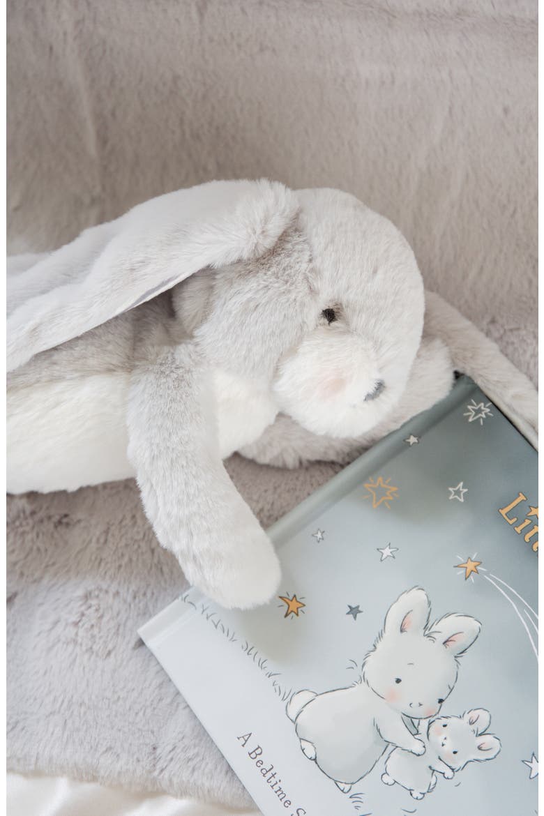 Little Nibble Bloom Bunny Plush Toy, Alternate, color, GREY
