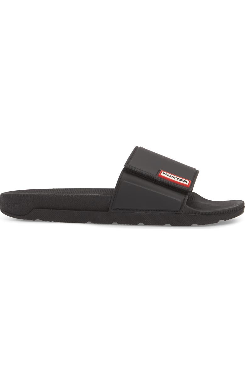 Hunter Original Adjustable Slide Sandal, Alternate, color,