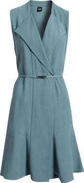 BOSS Dimosa Wrap Front Minidress