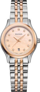BALMAIN WATCHES Beleganza Diamond Bracelet Watch, 27.5mm