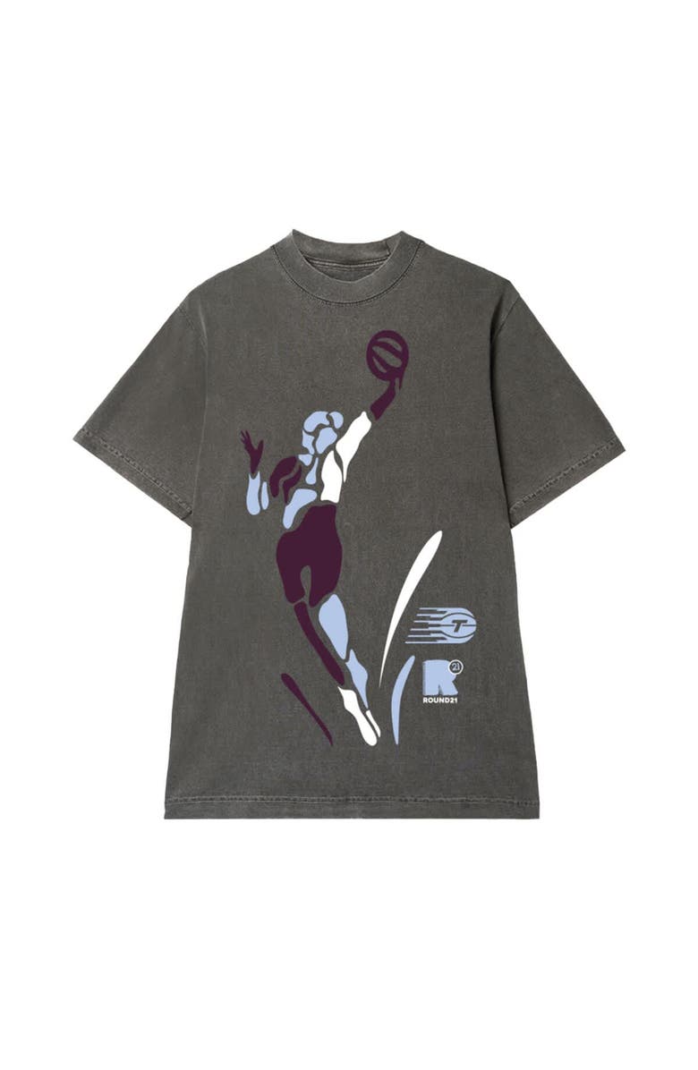 round21 Unisex round21 Charcoal Toronto Tempo Victory T-Shirt, Alternate, color, Charcoal