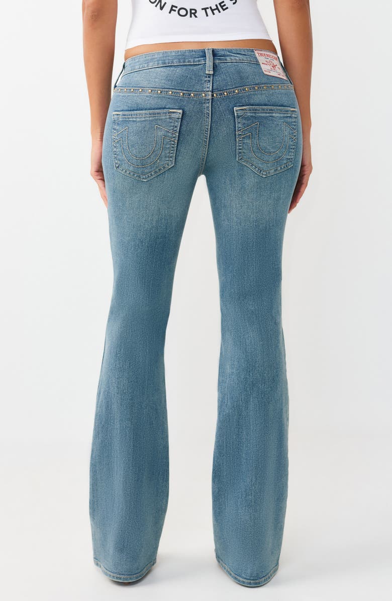 True Religion Becca Studs Bootcut Jeans, Alternate, color, Medium Horizon Wash