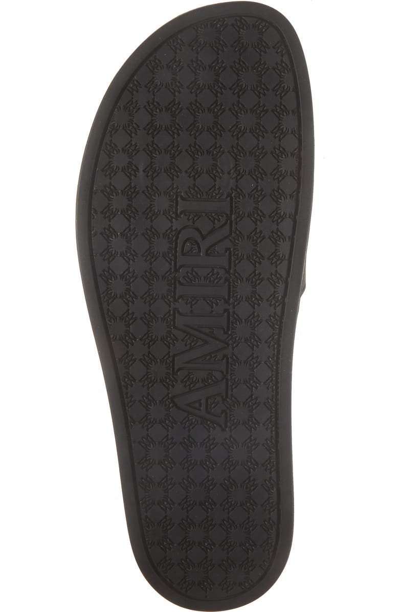 AMIRI MA Pool Slide Sandal, Alternate, color, Black