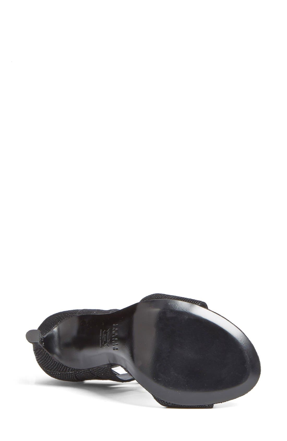 Stuart Weitzman Leg Wrap High Dress Sandal, Alternate, color, 