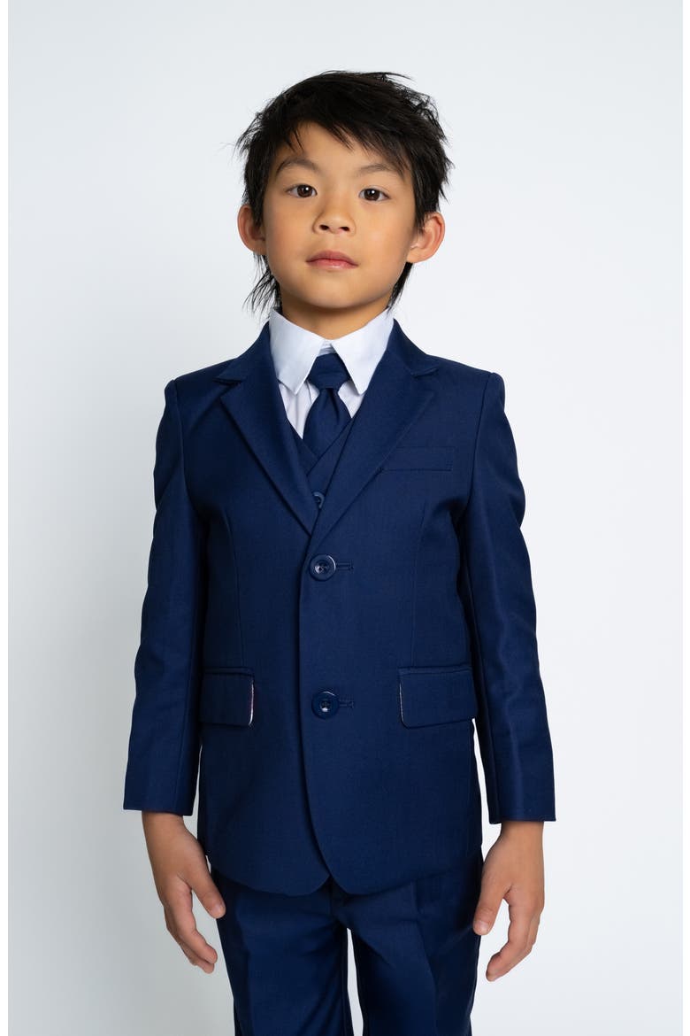 Kids' 007 Five-Piece Suit, Alternate, color, INDIGO