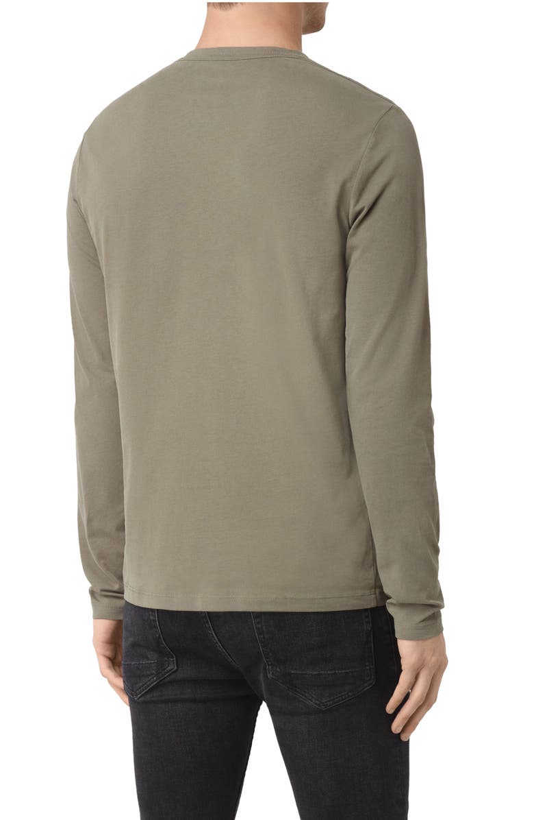 AllSaints Brace Long Sleeve Crewneck T-Shirt, Alternate, color,